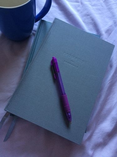 Customer photo review of Autobiography Journal -Grey