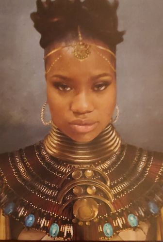 Customer photo review of The Nubian Queen - Custom Canvas