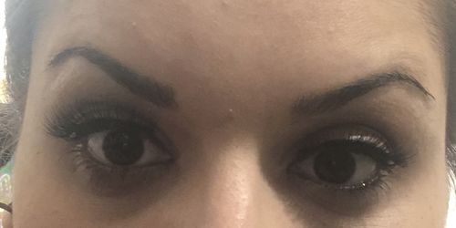 Customer photo review of Magic Eyeliner