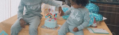 Customer photo review of Personalised Roma Tracksuit (0-12 Years) (MRK X)