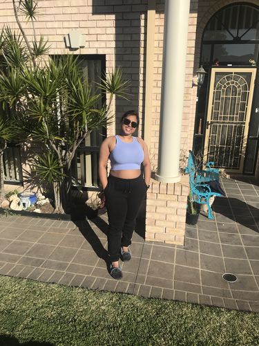 Customer photo review of Ribbed Tank