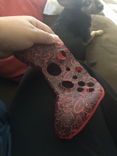 Customer photo review of Red Motif