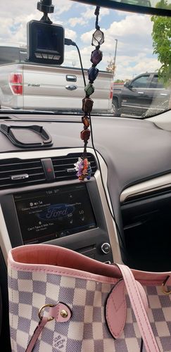 Customer photo review of The 7 Chakra Healing Reiki Stone Tassel