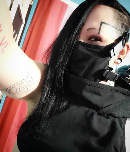 Customer photo review of Hex Mask