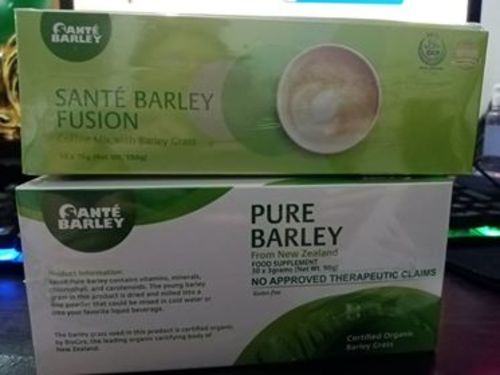 Customer photo review of Sante Pure Barley 30 SACHETS 90GRAMS