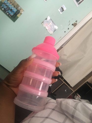 Customer photo review of Nascibabe™ - Doseur de lait en poudre pour bébé