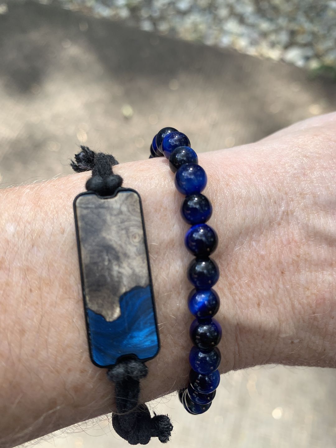 Customer photo review of Hawk Eye Bracelet