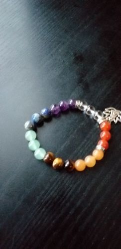 Customer photo review of BRACELET HARMONIE DES CHAKRAS