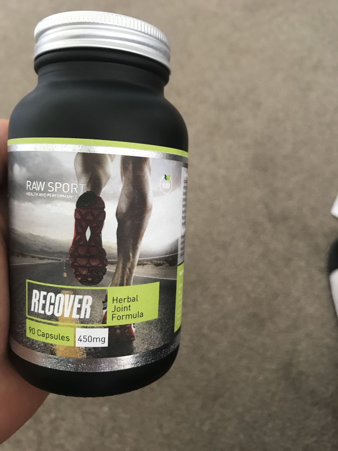 Customer photo review of Herbal recover joint formula 90 Capsules