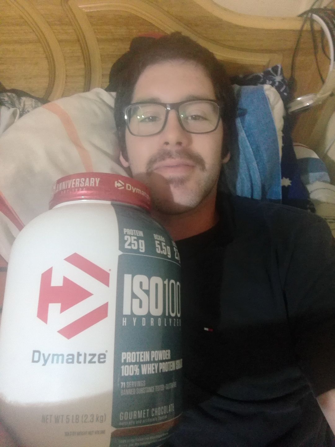 Customer photo review of Dymatize ISO100 Hydrolyzed Proteina Hidrolizada 5 Lb