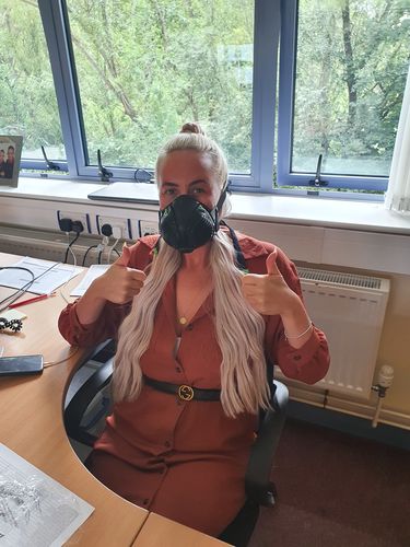 Customer photo review of Stealth P3 Respirator Facemask