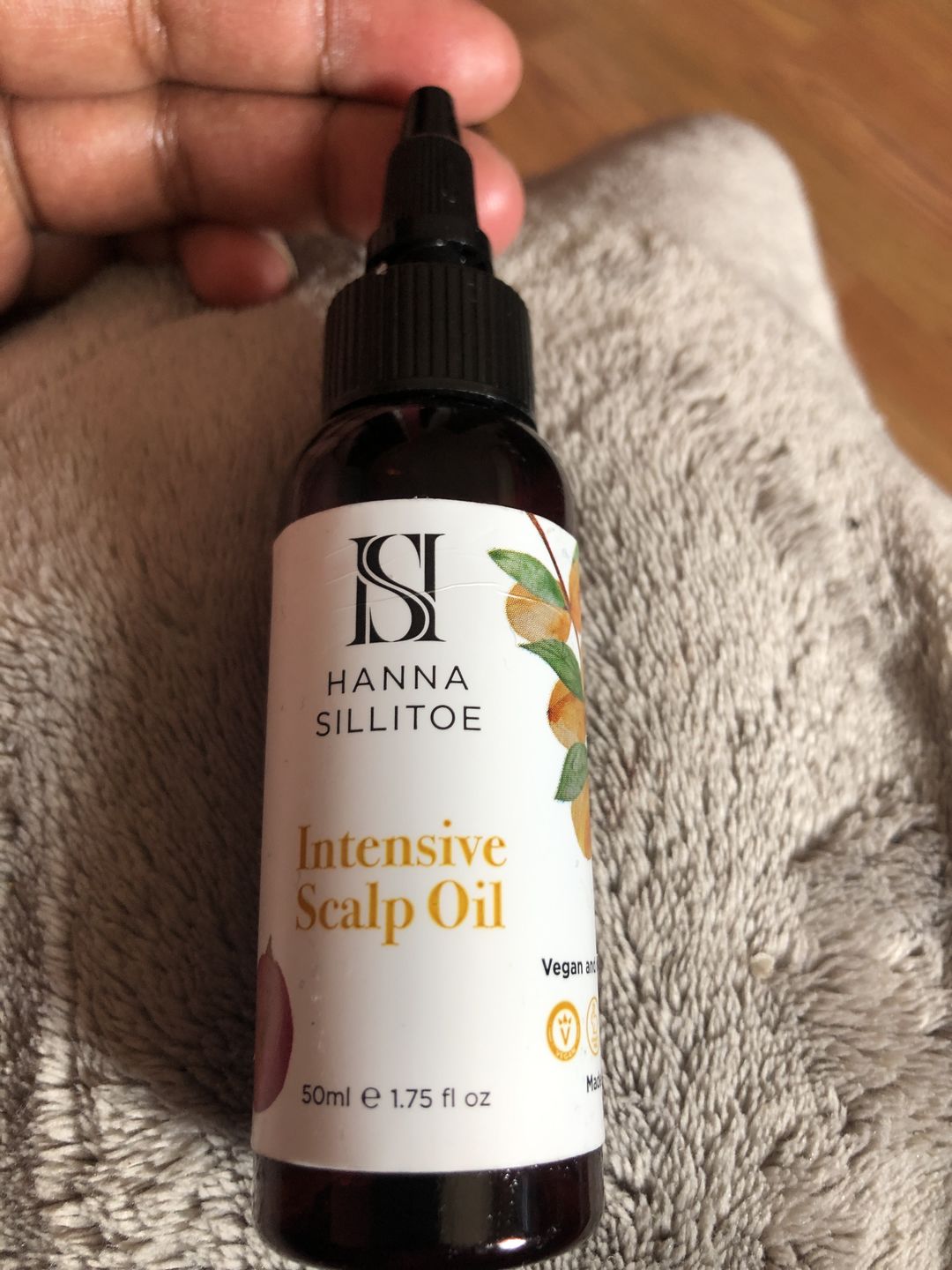 Customer photo review of Scalp Oil