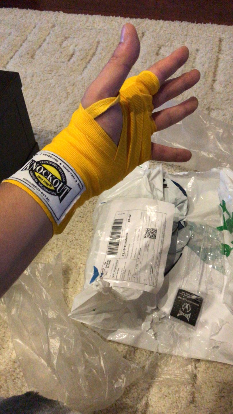 Customer photo review of Bandaje Box Knockout 3m