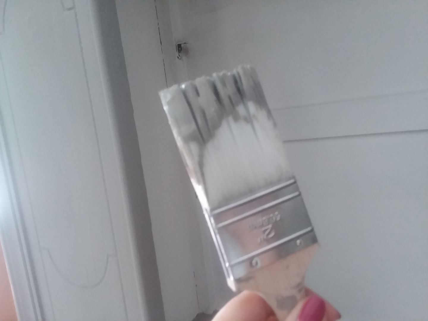 Customer photo review of Wedge Specialty Brush