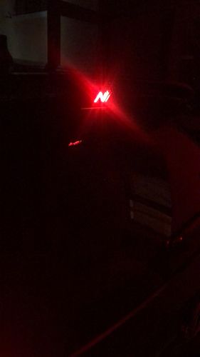 Customer photo review of Hyundai I30N Brake Light Overlay