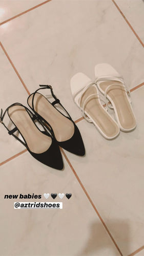 Customer photo review of Gian Black Suede