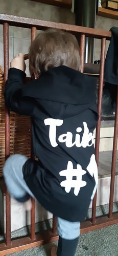 Customer photo review of MLW By Design - Wild One Personalised Hoodie