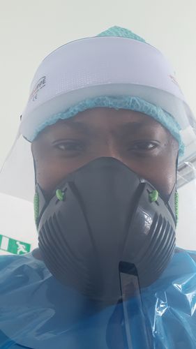Customer photo review of Stealth P3 Respirator Facemask