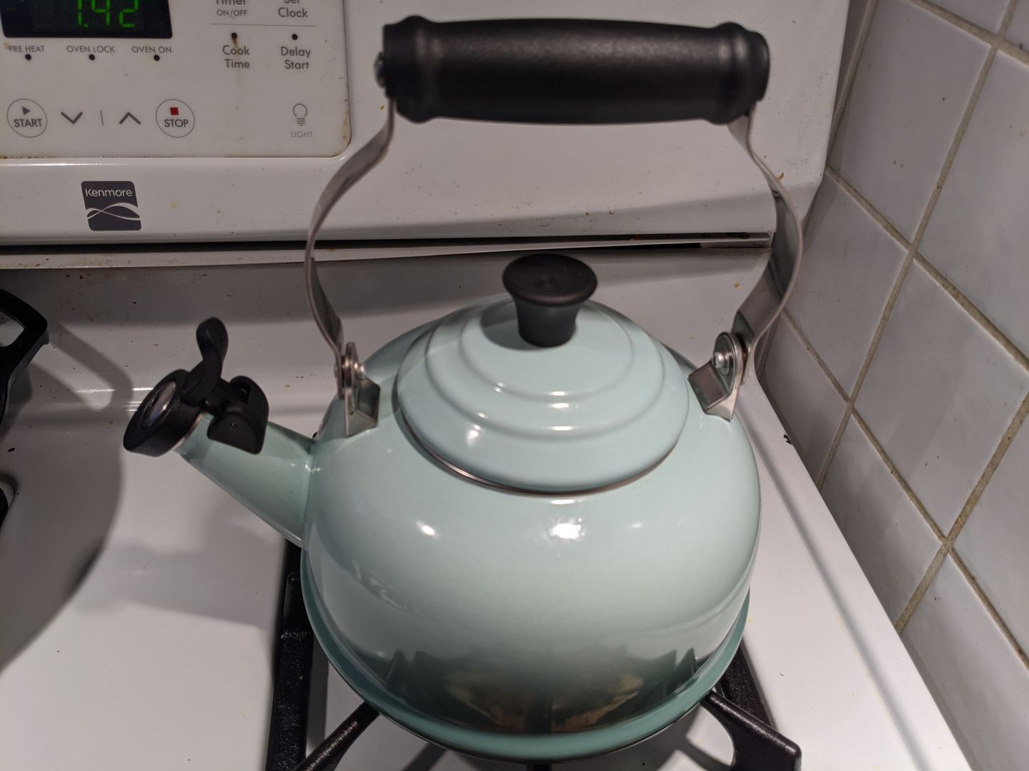 Customer photo review of Le Creuset Whistling Kettle - Classic