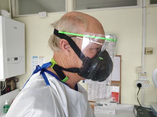 Customer photo review of Stealth P3 Respirator Facemask