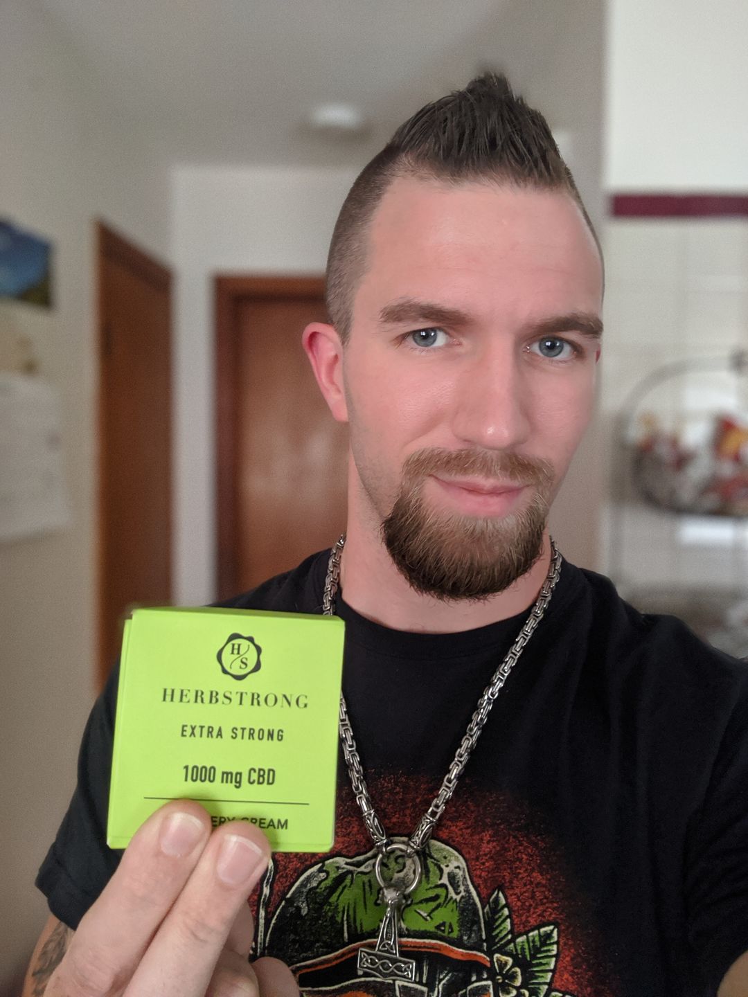 Customer photo review of Extra Strong Recovery Cream