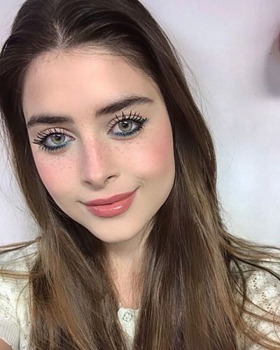 Customer photo review of Icoloured® Triple Grey Colored Contact Lenses