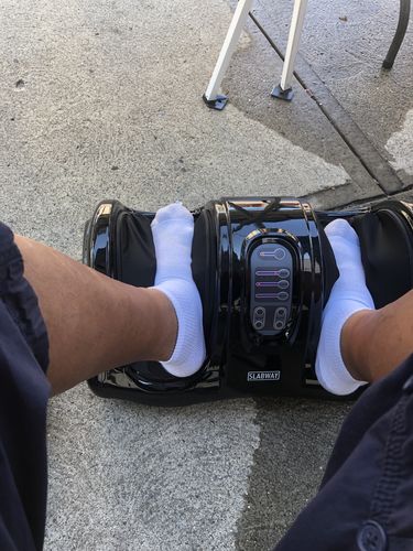 Customer photo review of MedicPure Therapeutic Shiatsu Premium Foot Massage