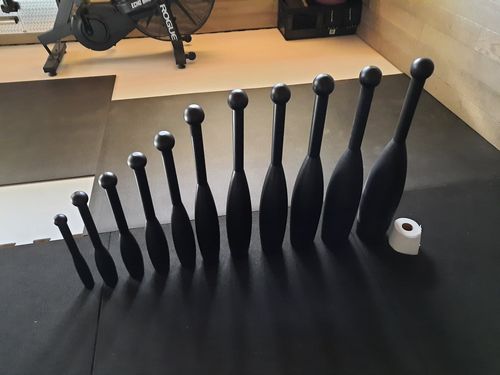 Customer photo review of Heavy Steel Club Set - shipping included!