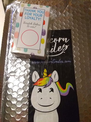 Customer photo review of Nails Scratch Off Cards