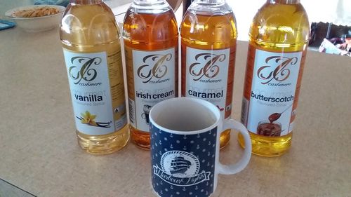 Customer photo review of Vanilla Coffee Syrup