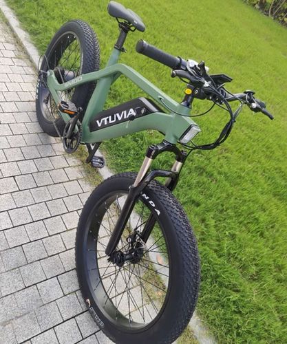 Customer photo review of VTUVIA SN100 750W 26'' Fat Tire 48V 13AH Electric Mountain Bike