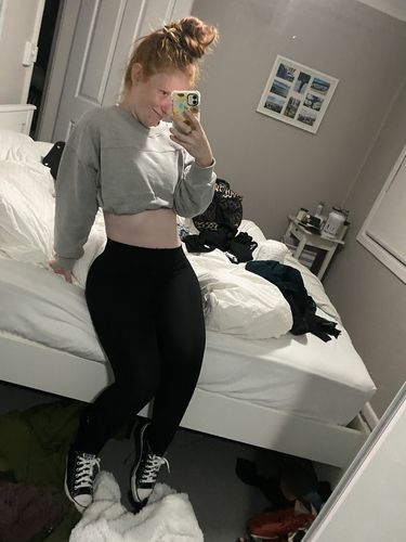 Customer photo review of Adjustable Cropped Jumper