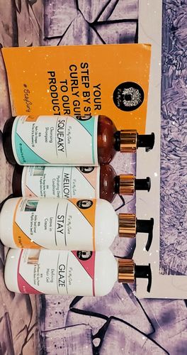 Customer photo review of Defining Hair Gel