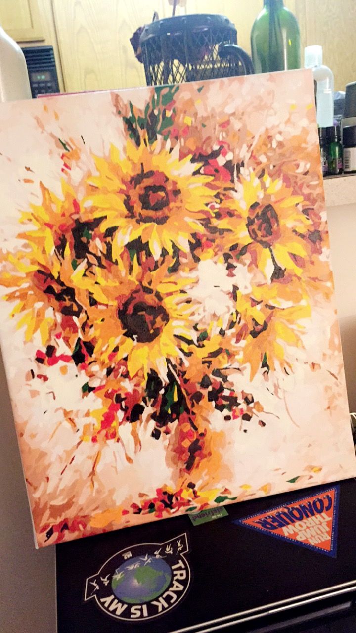 Customer photo review of FREE Paint By Numbers Kit