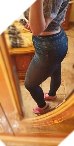 Customer photo review of SHAPE™ Perfect Fit Jean Leggings