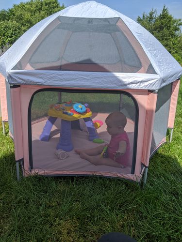 Customer photo review of Pop N' Go® Playpen
