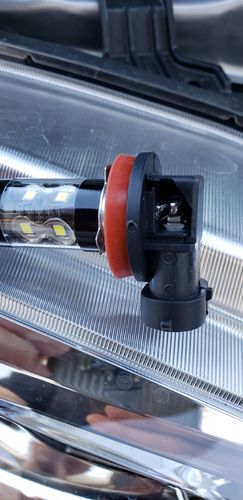 Customer photo review of Carifex Compact LED Headlight Sets