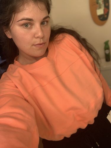 Customer photo review of Adjustable Cropped Jumper