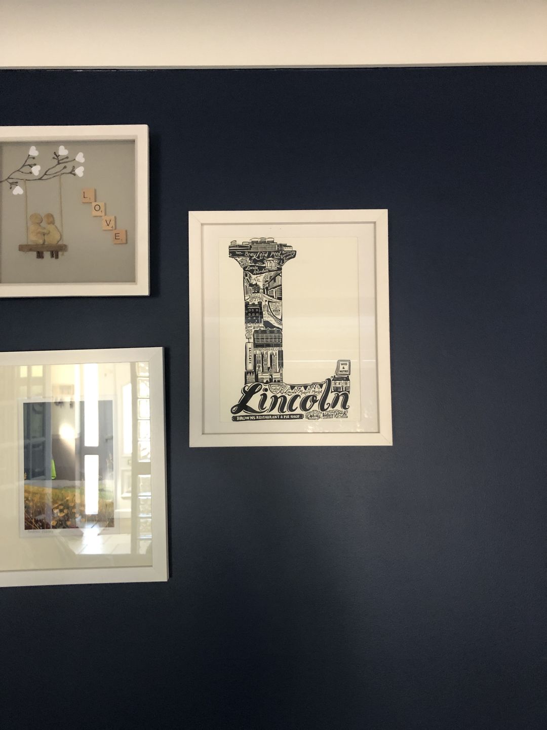 Customer photo review of Lincoln Print