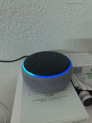 Customer photo review of Amazon Echo Dot 3rd Generation