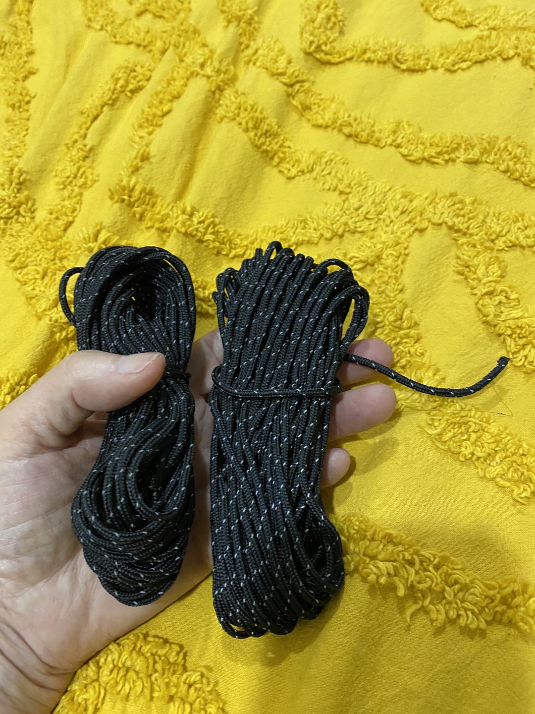 Customer photo review of 2mm Dyneema® Hardcord (Reflective)
