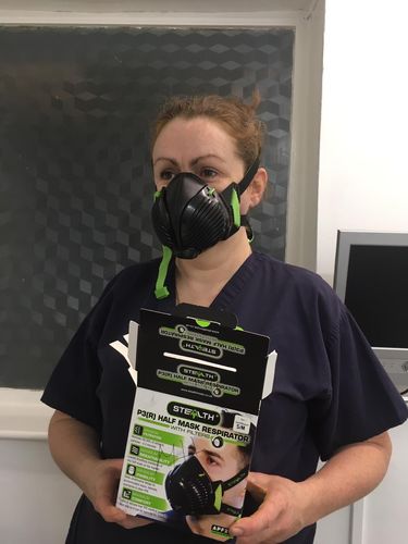 Customer photo review of Stealth P3 Respirator Facemask