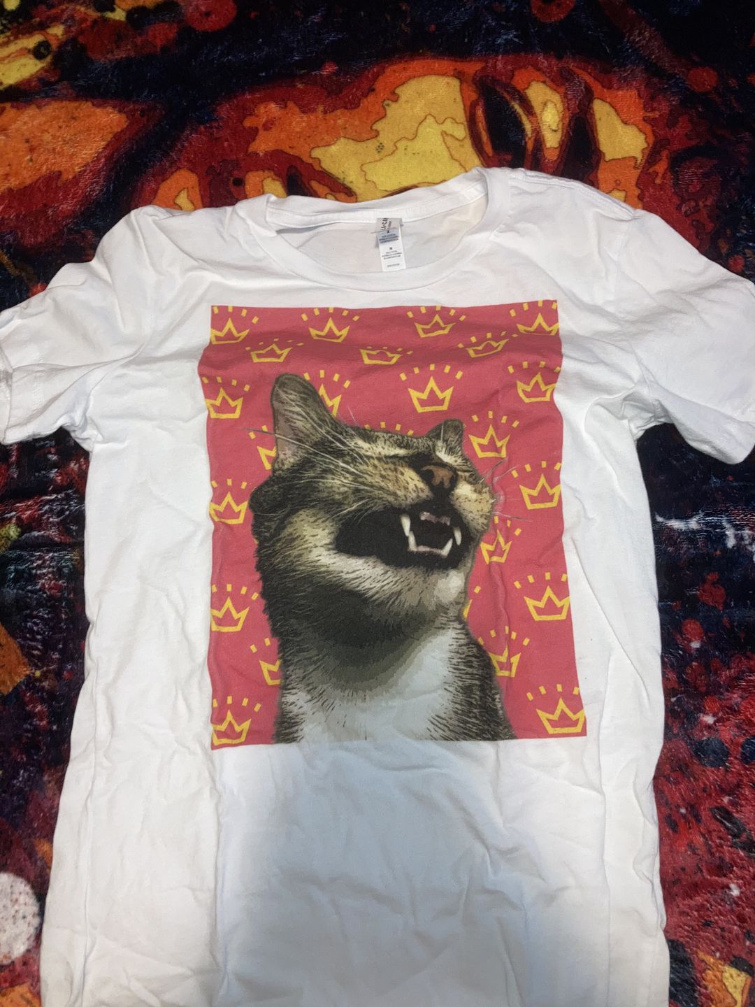 Customer photo review of Original Pet Pop Art Women's Crew Neck T-shirt