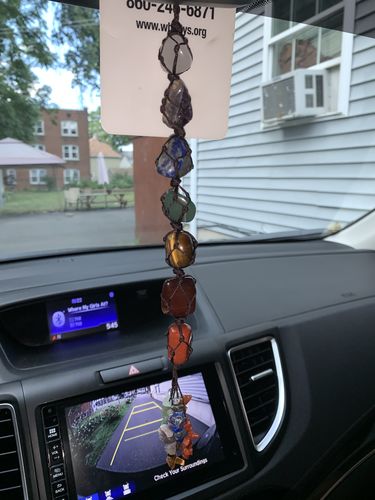 Customer photo review of The 7 Chakra Healing Reiki Stone Tassel