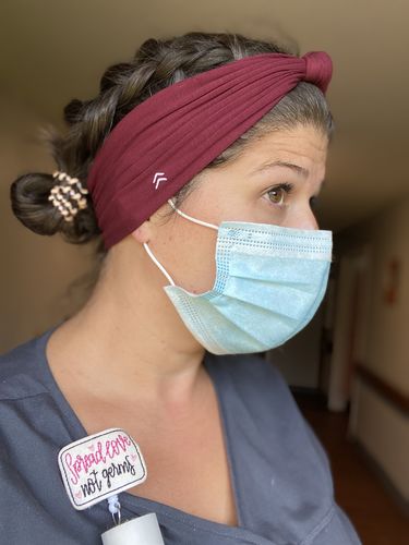 Customer photo review of Butter Soft Knot Headband