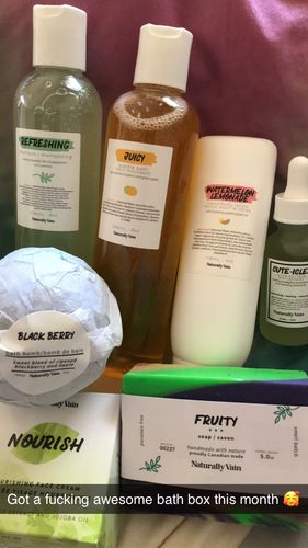 Customer photo review of Monthly Bath Lovers Club First Month Only $9