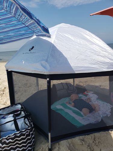 Customer photo review of Pop N' Go® Playpen