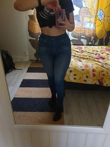 Customer photo review of SHAPE™ Perfect Fit Jean Leggings