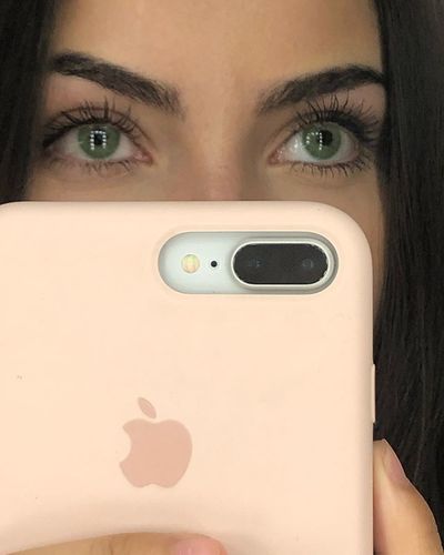 Customer photo review of Icoloured® Queen Green Colored Contact Lenses