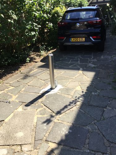 Customer photo review of SS5 Telescopic Bollard